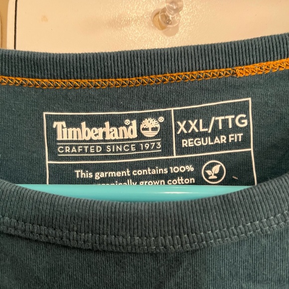 Timberland Long-Sleeve Logo Tee- XXL/Like New! - Picture 2 of 5
